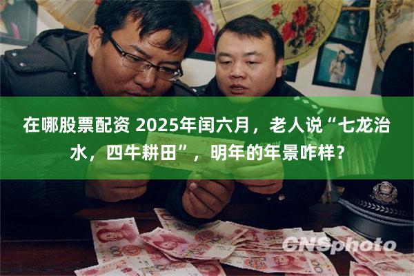 在哪股票配资 2025年闰六月，老人说“七龙治水，四牛耕田”，明年的年景咋样？