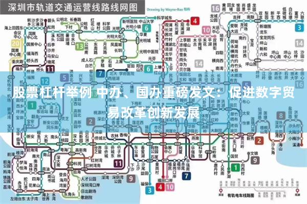 股票杠杆举例 中办、国办重磅发文：促进数字贸易改革创新发展