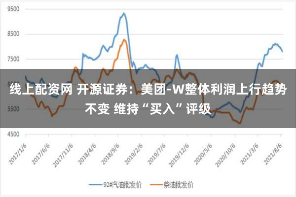 线上配资网 开源证券：美团-W整体利润上行趋势不变 维持“买入”评级