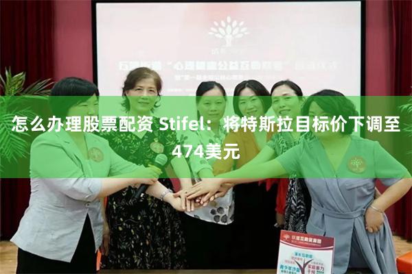 怎么办理股票配资 Stifel：将特斯拉目标价下调至474美元